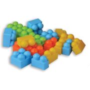 Masina pompieri 43 cm cu 38 piese constructie, in cutie Ucar Toys UC85 BBJUC85_Initiala