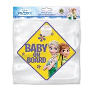 Semn de avertizare Baby on Board Frozen Seven SV9611 BBJSV9611_Initiala