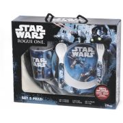 Set pentru masa melamina 5 piese Star Wars Rogue One Lulabi 8330500 BBJ8330500_Initiala