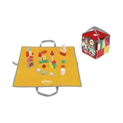 Janod - Set de constructie Kubix cu 40 de cuburi - J08074
