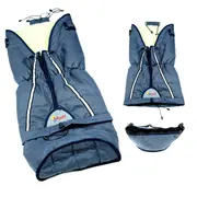 Sac de iarna Skutt LUX 3 in 1 lana 100x45 cm Navy - SKU-SI3L.navy