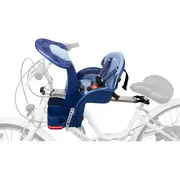 Scaun bicicleta copii SafeFront Deluxe,  Pozitie montare Centru, 15 Kg WeeRide WR10 BBJWR10_Denim