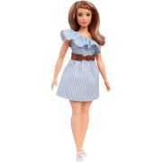 Papusa Mattel Barbie Fashionistas Rochie cu dungi - FBR37-FJF41 - VRNFBR37-FJF41