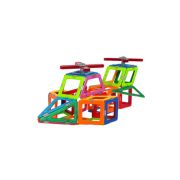 Magspace 66 Piese - Fight Starry Sky Set - Joc Magnetic Educativ de Constructie 3D - MMTMT - MS 2023