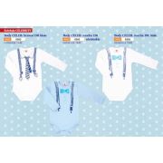 Body alb pentru baieti - Celebrity - Haine Bebe (Marime Disponibila: 2 ani) MK0303-3-6