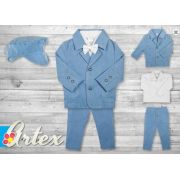 Costum pentru bebelusi - Set complet Baby Blue - Art012.0-3 luni