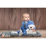 Costum pentru bebelusi - Set complet Baby Blue - Art012.0-3 luni