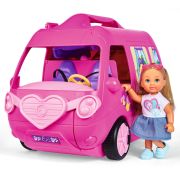 Papusa simba evi love 12 cm holiday camper cu rulota si accesorii hubs105733275038