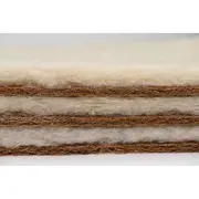 Saltea Deluxe 100% naturala Cocos &amp; Lana pura Coconatal 120 X 60 cm - MDCS7NATDLX