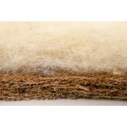 Saltea Deluxe 100% naturala Cocos &amp; Lana pura Coconatal 120 X 60 cm - MDCS7NATDLX