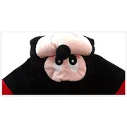 Combinezon rosu plusat bebelusi - Soricel (Marime Disponibila: 18 luni) MDMic