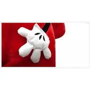 Combinezon rosu plusat bebelusi - Soricel (Marime Disponibila: 18 luni) MDMic