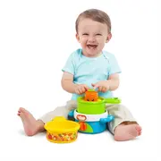 52127 ? Bright Starts Set de vase muzicale Nest ?N Sing Giggling Gourmet - BBB1577