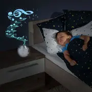 Lampa de veghe cu muzica si proiectie de stele MyMagicStarlight Reer 52050