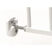 Poarta de siguranta extensibila Noma, 62&ndash;102 cm, metal alb, N93361
