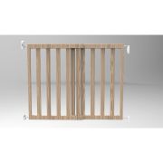 Poarta de siguranta extensibila Noma, 64 – 100 cm, lemn natur, N93729