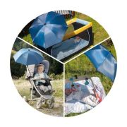 Reer ShineSafe - Umbreluta solara cu protectie impotriva radiatiilor UV 50+, bleumarin