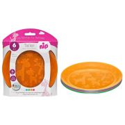 Set 4 farfurii intinse 6+ Nip 37062