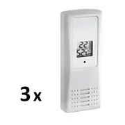 Termo-Higrometru cu 3 senzori wireless TFA 30.3054.10