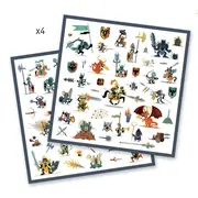 Abtibilduri Djeco Cavaleri - BRBDJ08886