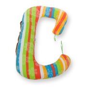 BabyNeeds - Perna 3 in 1 pentru gravide si bebelusi Soft Plus, Curcubeu BYNBN55