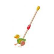 Joueco - Jucarie din lemn de impins Ratusca BYN80045