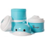 Containere lapte praf BO Jungle cu 4 compartimente Balena Albastra - SOLBJB531300