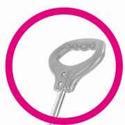 Prima mea tricicleta roz cu maner - unicorn