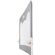 Lionelo - Bariera protectie pat Hanna, 150x66 cm, Gri BYNLO-HANNA