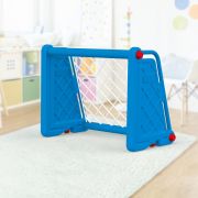 Poarta fotbal pentru copii - albastra