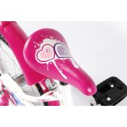 Bicicleta copii fetite 16 inch Volare cu roti ajutatoare si cosulet roz Kanzone Giggles - SOLVOL41623