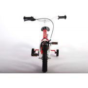 Bicicleta pentru baieti 10 inch cu maner si roti ajutatoare Cars partial montata - SOLVOL31005