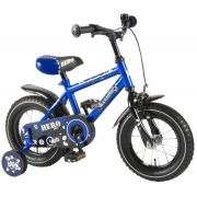 Bicicleta pentru baieti Yipeeh Hero 12 inch cu roti ajutatoare Kanzone - SOLVOL21220