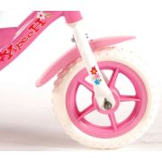Bicicleta pentru fete 10 inch cu roti ajutatoare si cosulet partial montata Volare Yipeeh - SOLVOL71005