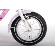 Bicicleta pentru fete 12 inch cu roti ajutatoare si cosulet partial montata Volare Yipeeh - SOLVOL51204