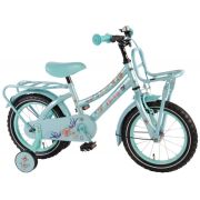 Bicicleta pentru fete 14 inch cu roti ajutatoare Volare Tattoo - SOLVOL61418