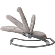 Balansoar cu vibratii BO Jungle Bej pentru bebelusi cu arcada jucarii - SOLBJB700110
