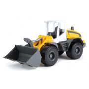 Buldoexcavator incarcator din plastic Liebherr L538 Worxx pentru copii 48 cm - SOLLE04612