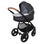Carucior pentru copii BO Jungle 3 in 1 B Zen Negru cu geanta suport pahar pelerina ploaie si plasa insecte incluse - SOLBJB700530