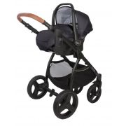 Carucior pentru copii BO Jungle 3 in 1 B Zen Negru cu geanta suport pahar pelerina ploaie si plasa insecte incluse - SOLBJB700530