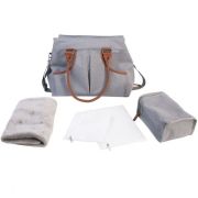 Geanta Casual multifunctionala Bo Jungle pentru bebelusi Gri - SOLBJB300340