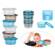 Mini caserole de stocare si depozitare mancare pentru bebelusi - SOLBJB540100
