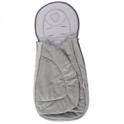 Saltea si protectie suplimentara pentru carucior copii cu 2 fete BO Jungle pentru frig Gri - SOLBJB300600