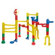 Set de joaca Lena labirint cu 20 bile si 48 piese - SOLLE65290