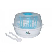 Sterilizator rapid pentru 6 biberoane bebelusi BO Jungle pentru cuptorul cu microunde  - SOLBJB500400
