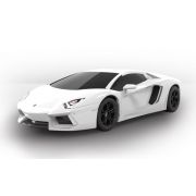 Kit constructie Airfix QUICK BUILD Lamborghini Aventador White - SOLAFJ6019