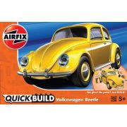 Kit constructie Airfix QUICK BUILD VW Beetle yellow - SOLAFJ6023