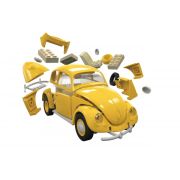 Kit constructie Airfix QUICK BUILD VW Beetle yellow - SOLAFJ6023
