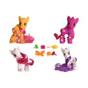 Set 4 ponei Globo cu perie si accesorii  - SOLGL38942