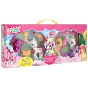 Set 4 ponei Globo cu perie si accesorii  - SOLGL38942